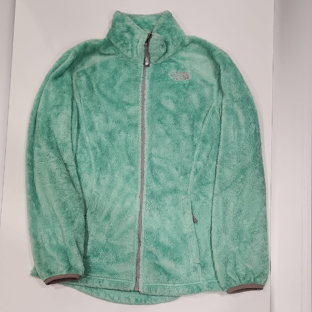The North Face Kids Mint Green Fleece Jacket